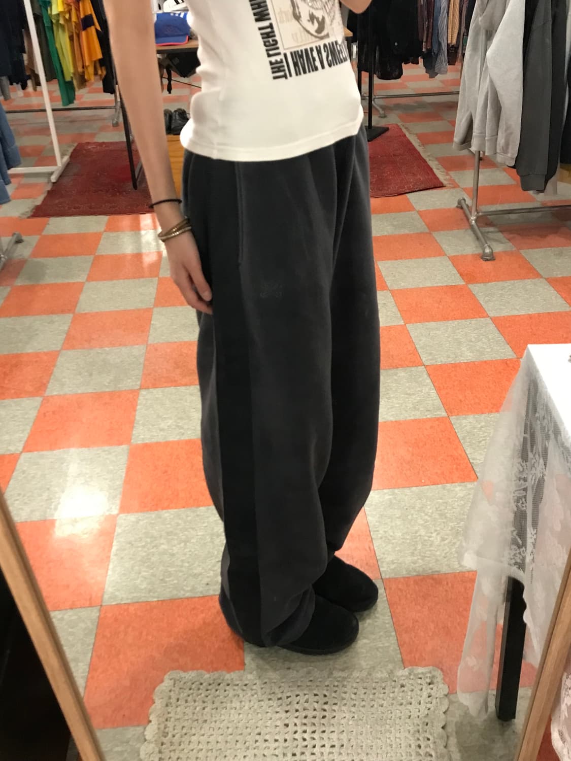 유니클로X니들스 후리스 바지 상품이미지3