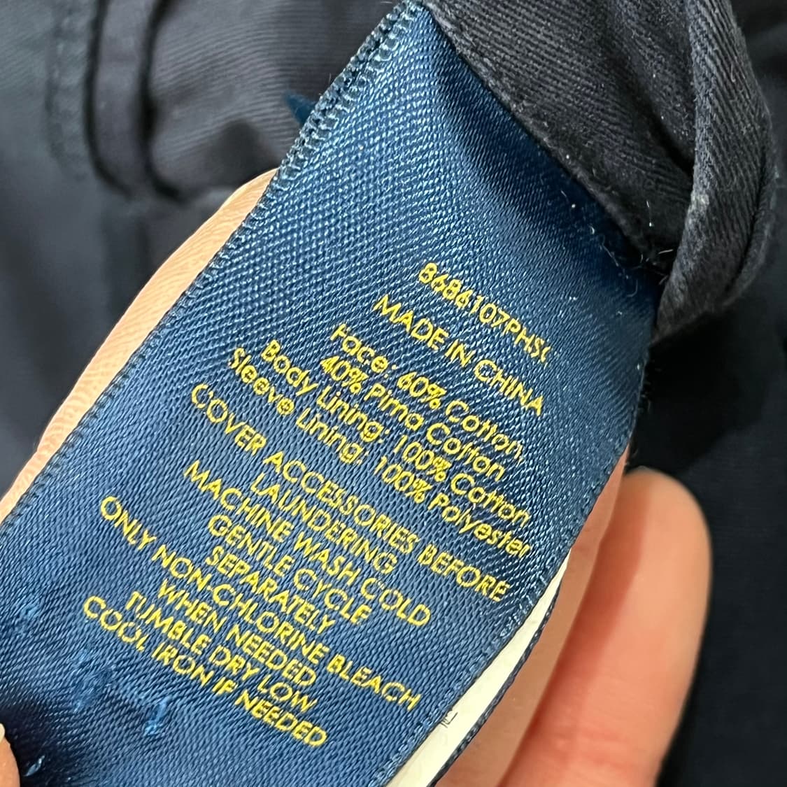 폴로 랄프로렌 코튼 블레이저 s09882 상품이미지8