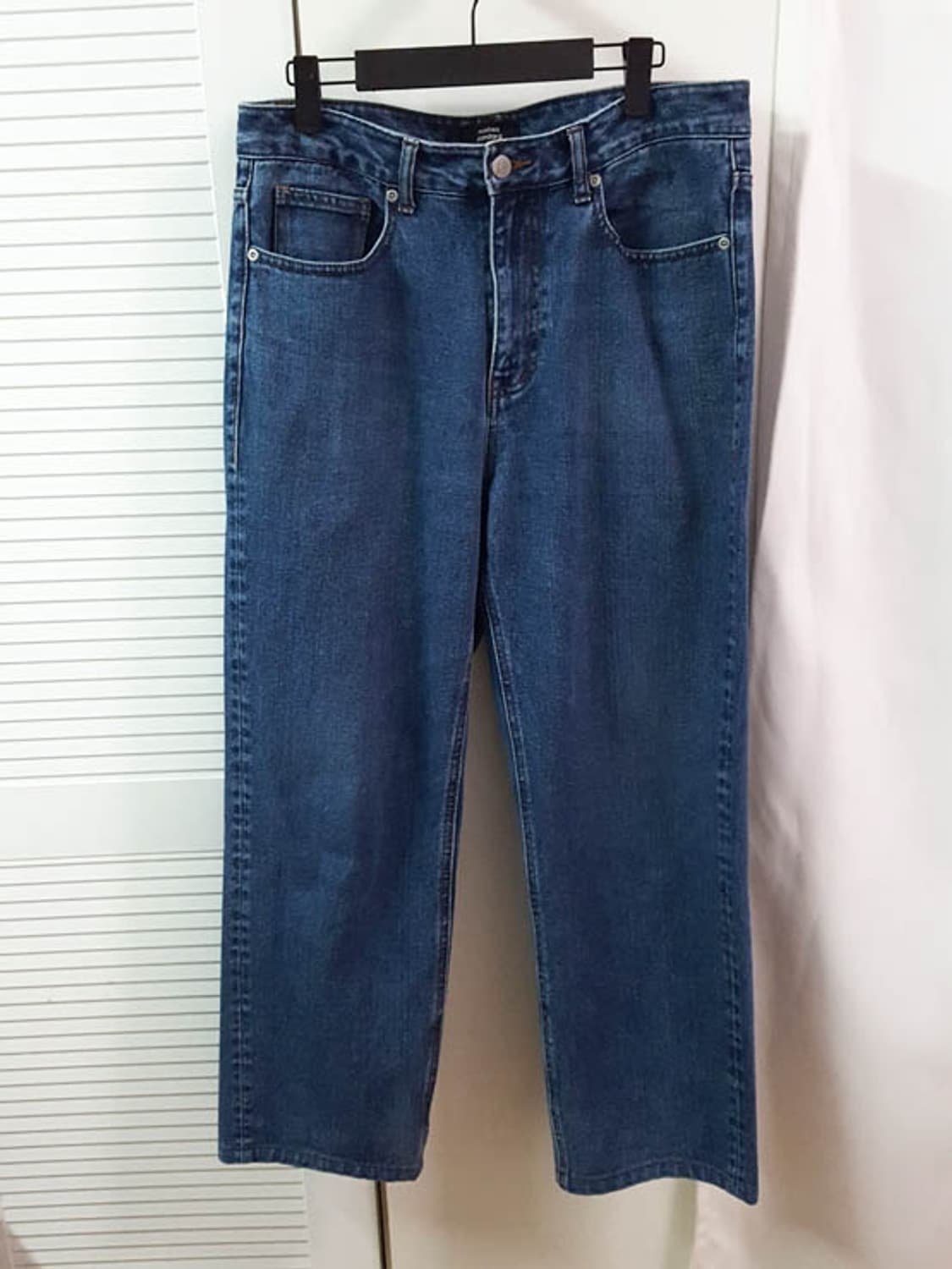 무신사스탠다드 남성 레귤러 핏 청바지 미디엄 인디고 상품이미지1