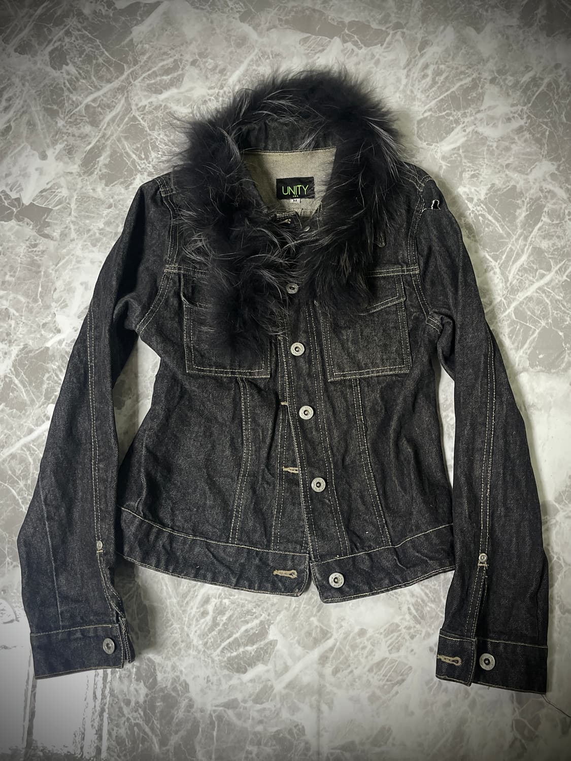 black fur muffler 상품이미지2