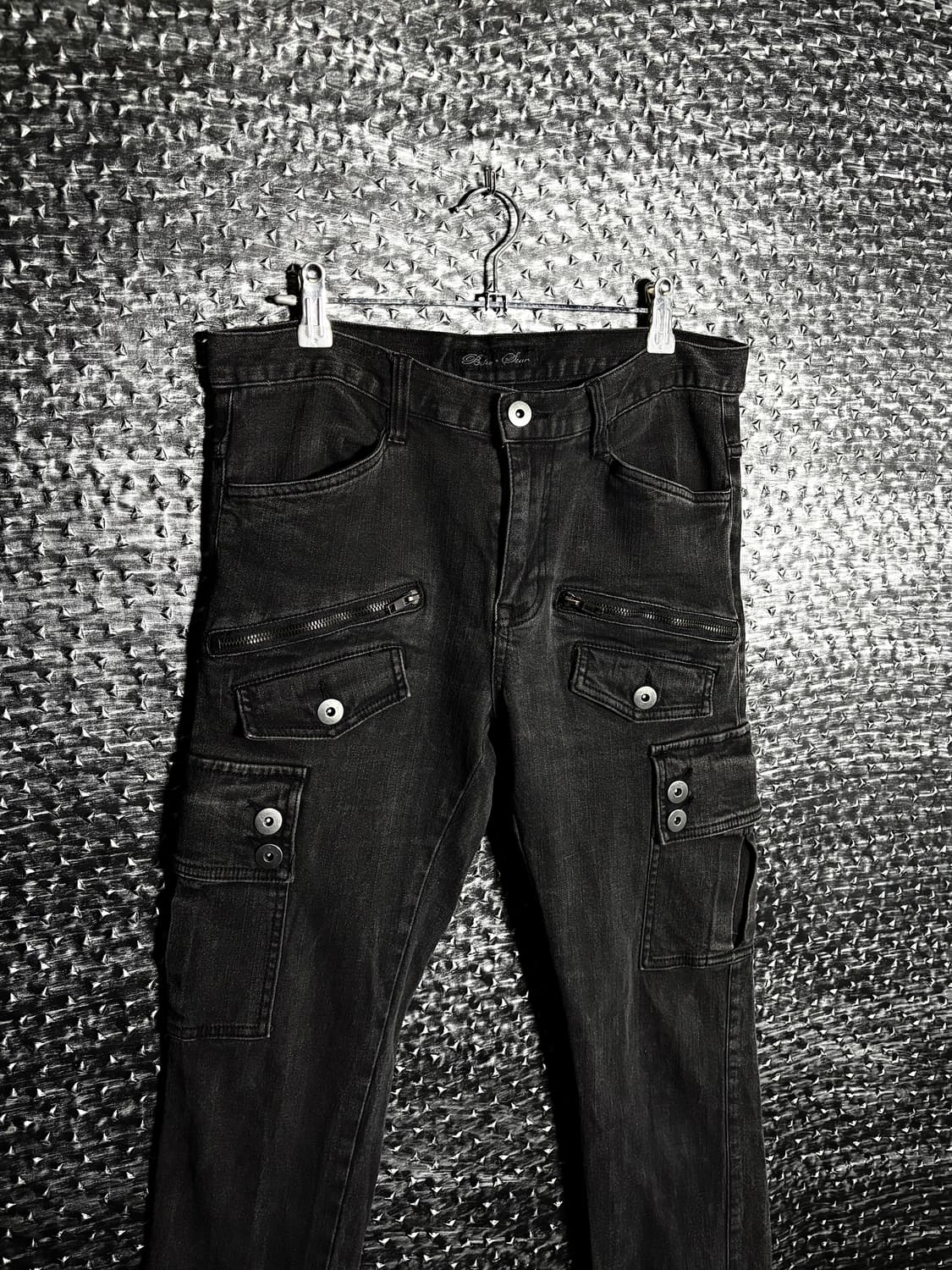 Bike&Bear 워싱 카고 슬림팬츠 상품이미지2