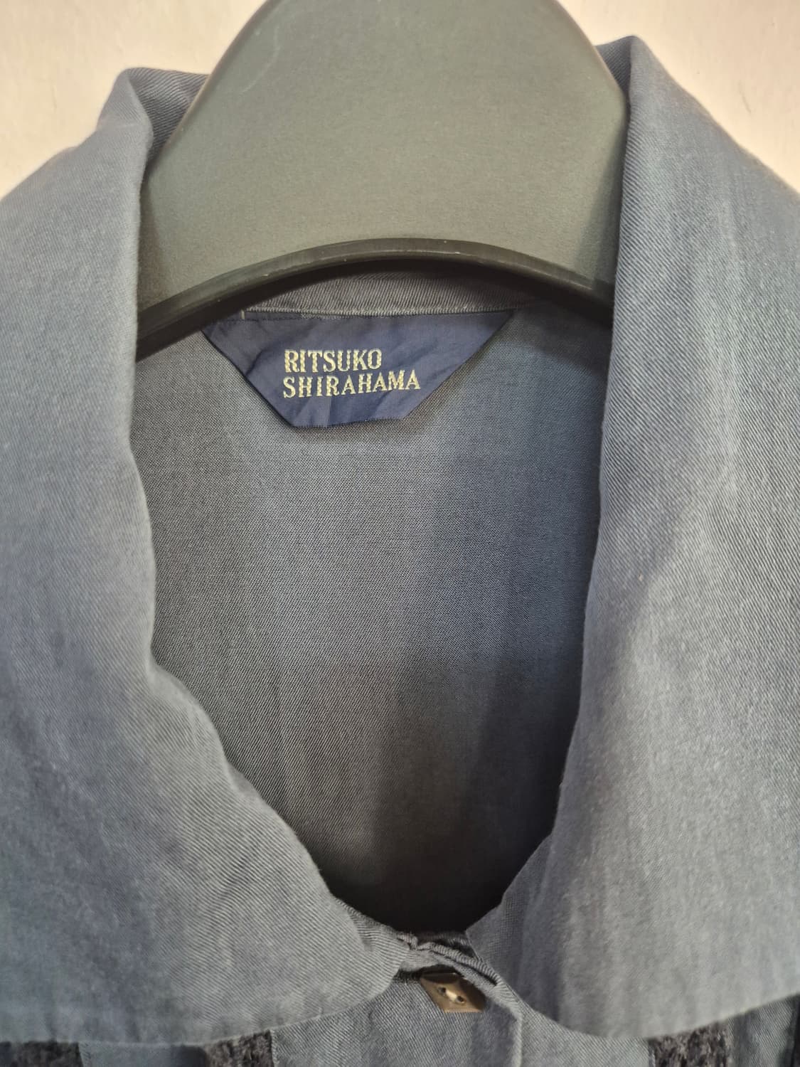 RITSUKO SHIRAHAMA 셔츠 블루 레이스 상품이미지6