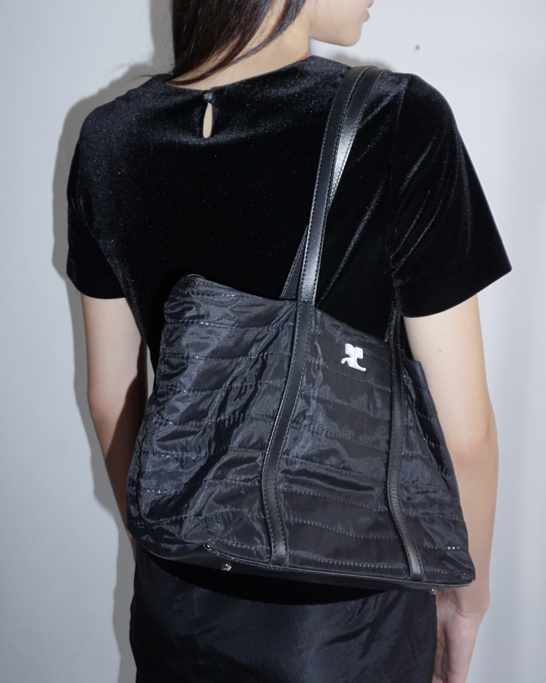 COURREGES nylon tote bag 상품이미지2