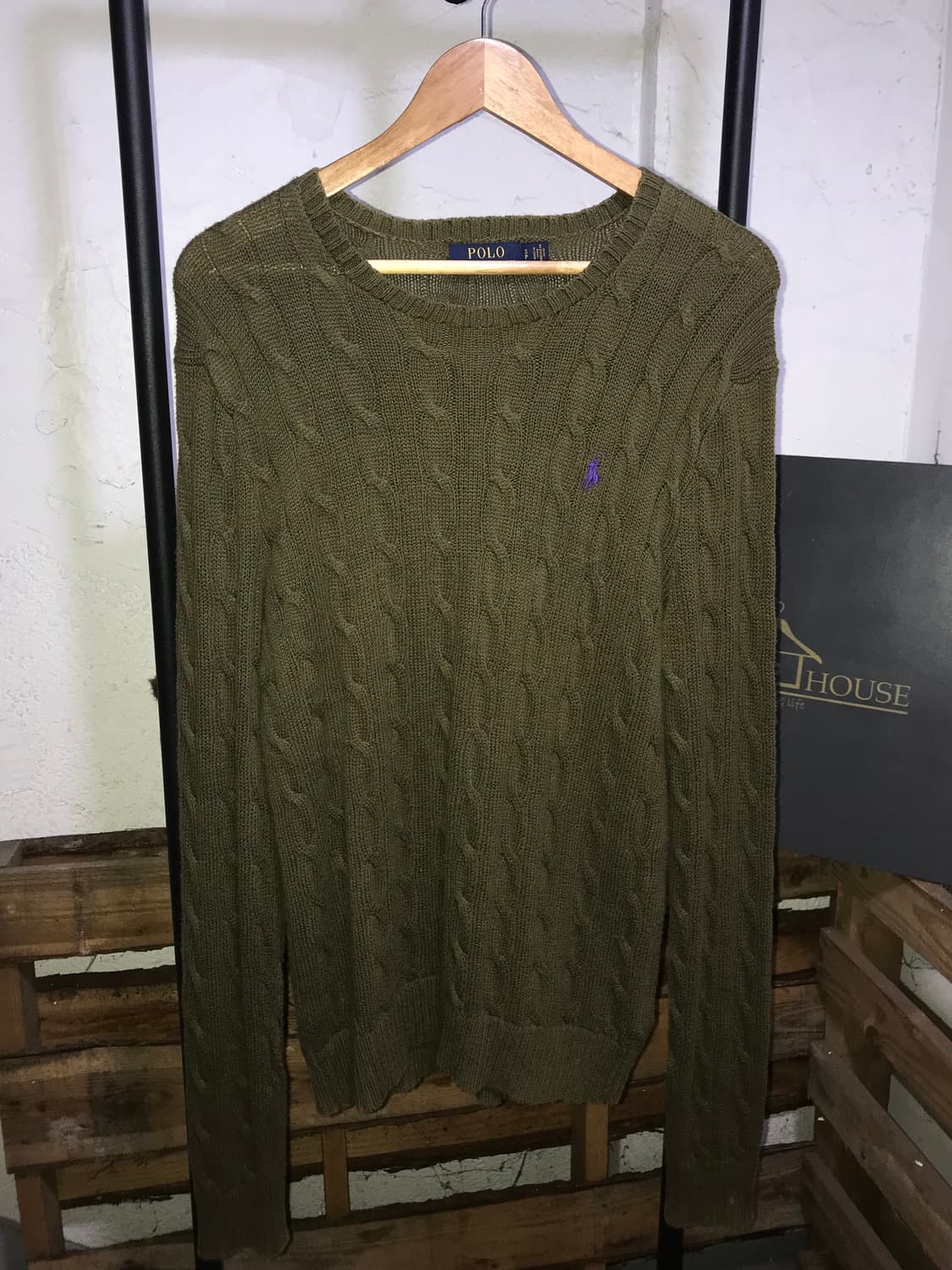 Polo Ralph Lauren Twisted Khaki Knitwear 상품이미지5