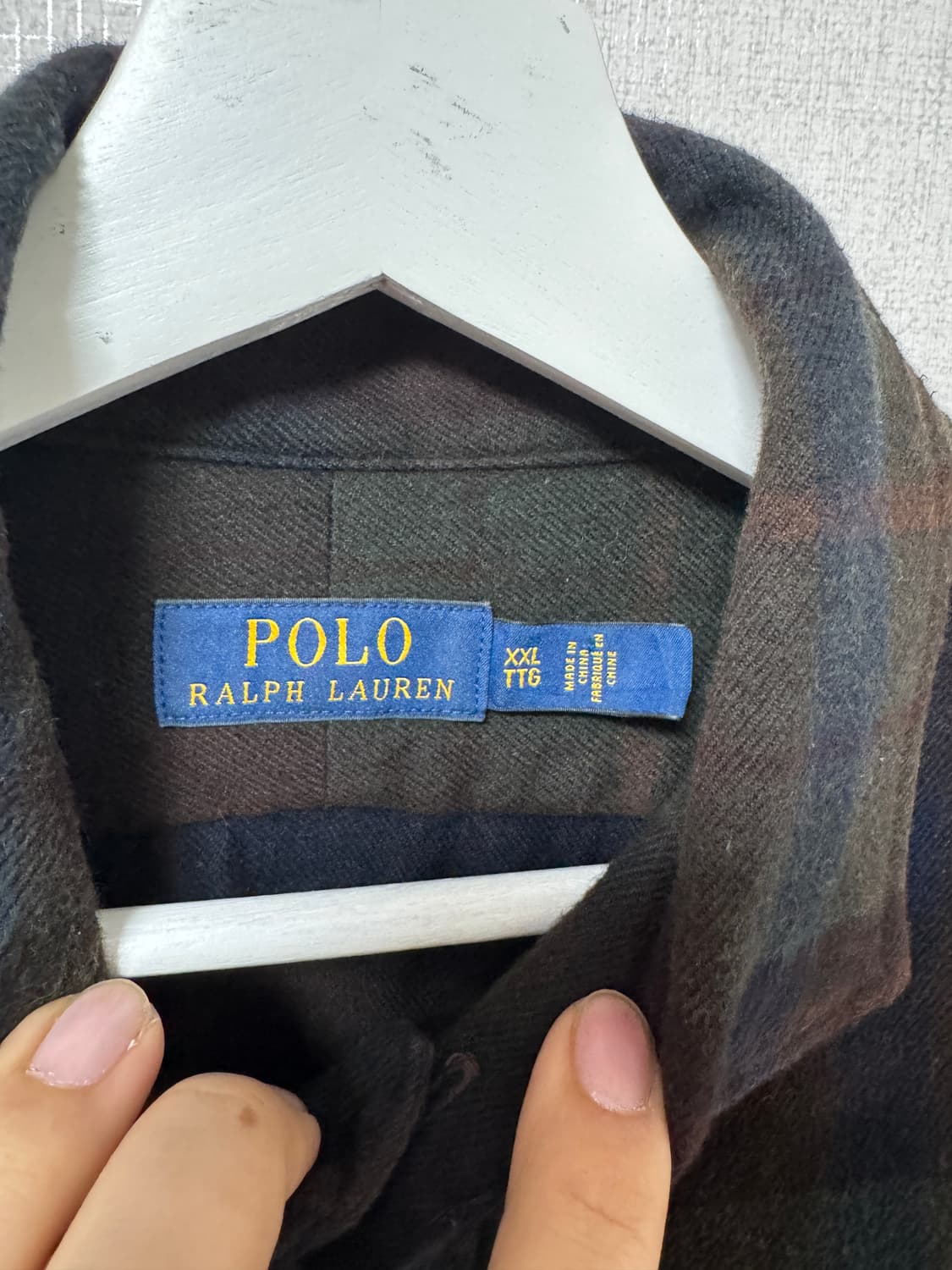 폴로 랄프로렌 체크 셔츠 2XL 상품이미지2