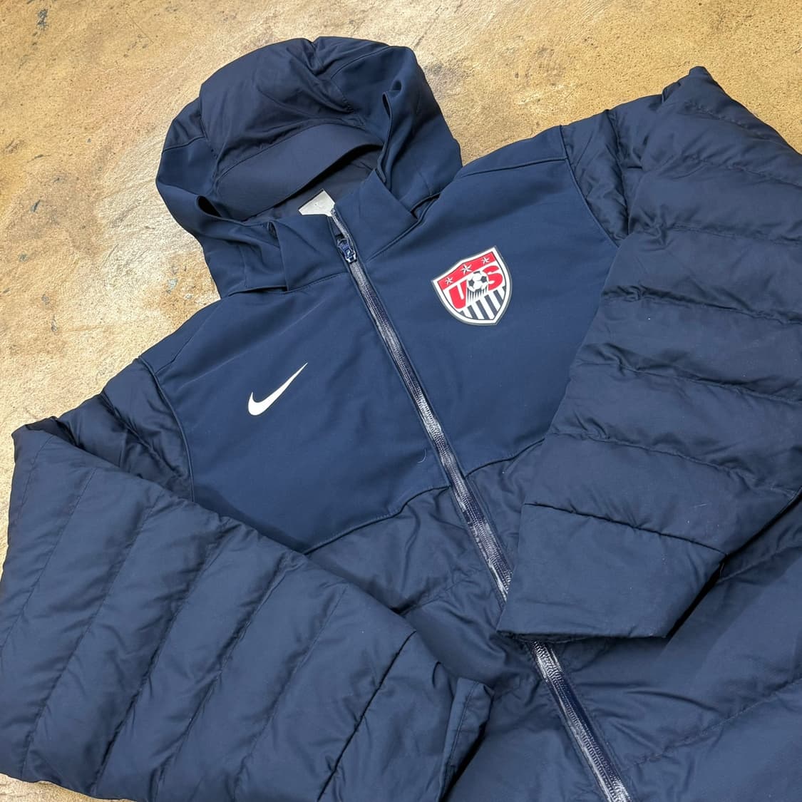 [ 정품/S ] 나이키 스우시 팀 USA 스톰핏 패디드 자켓 b8 상품이미지1