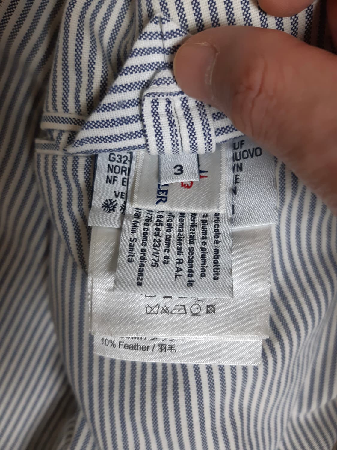 몽클레어 패딩 감마블루 상품이미지8