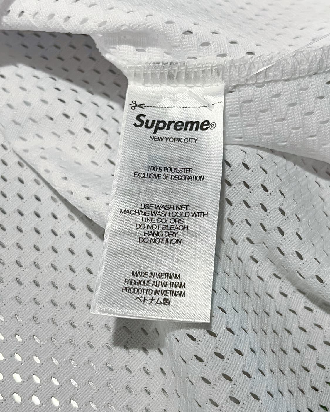 슈프림 반다나 풋볼 저지 화이트 상품이미지4