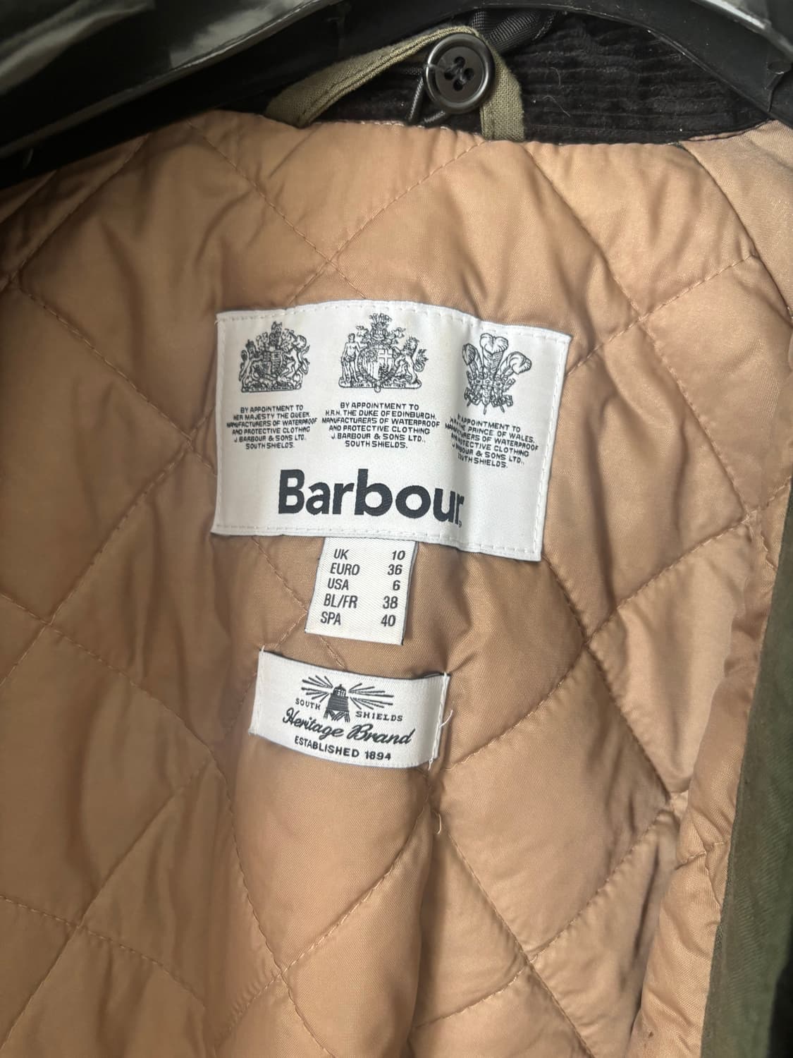 바버 아우터 여자 uk10 상품이미지5