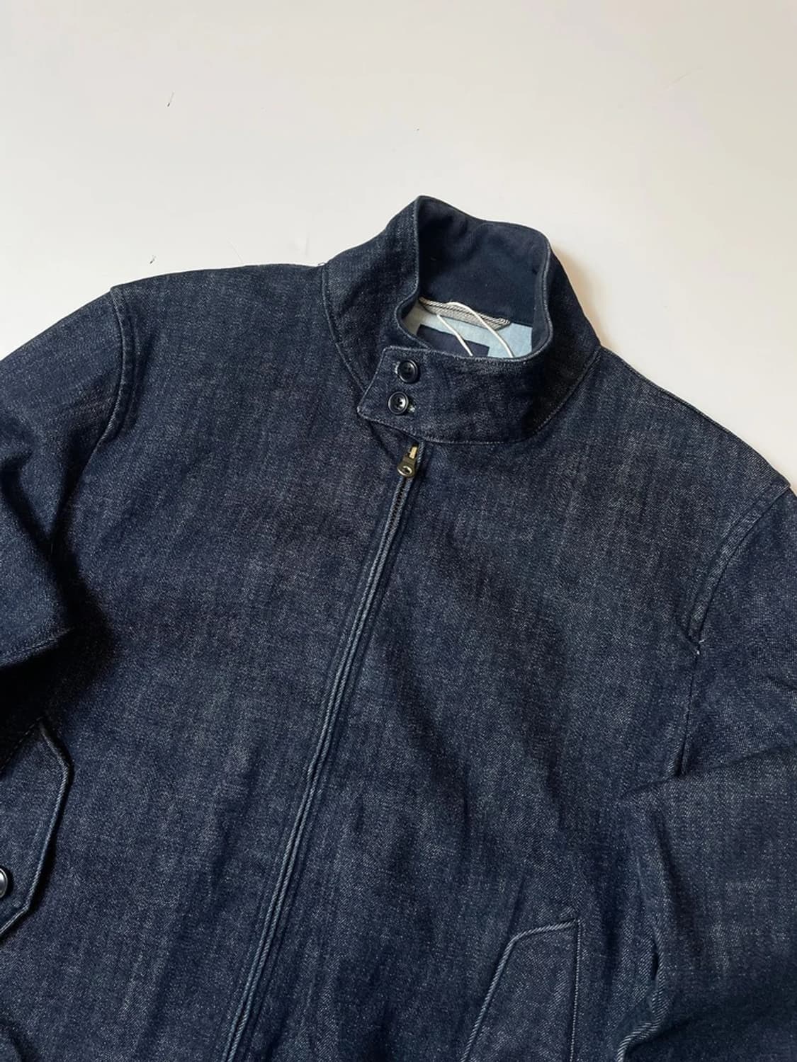 빔즈 Beams 인디고 블루 데님 해링턴 자켓 PN9542 상품이미지2