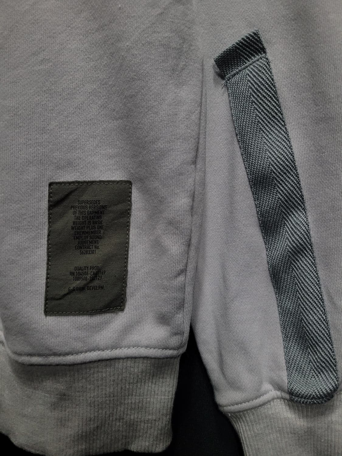 G-STAR RAW Unisex Tape Hooded Sweater 상품이미지5