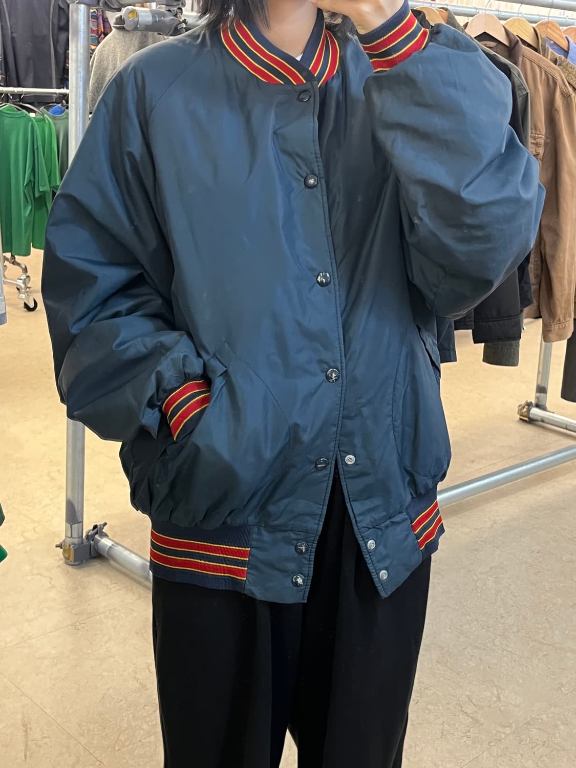 🇺🇸(XL)스타디움 바시티 자켓 USA MADE 상품이미지1