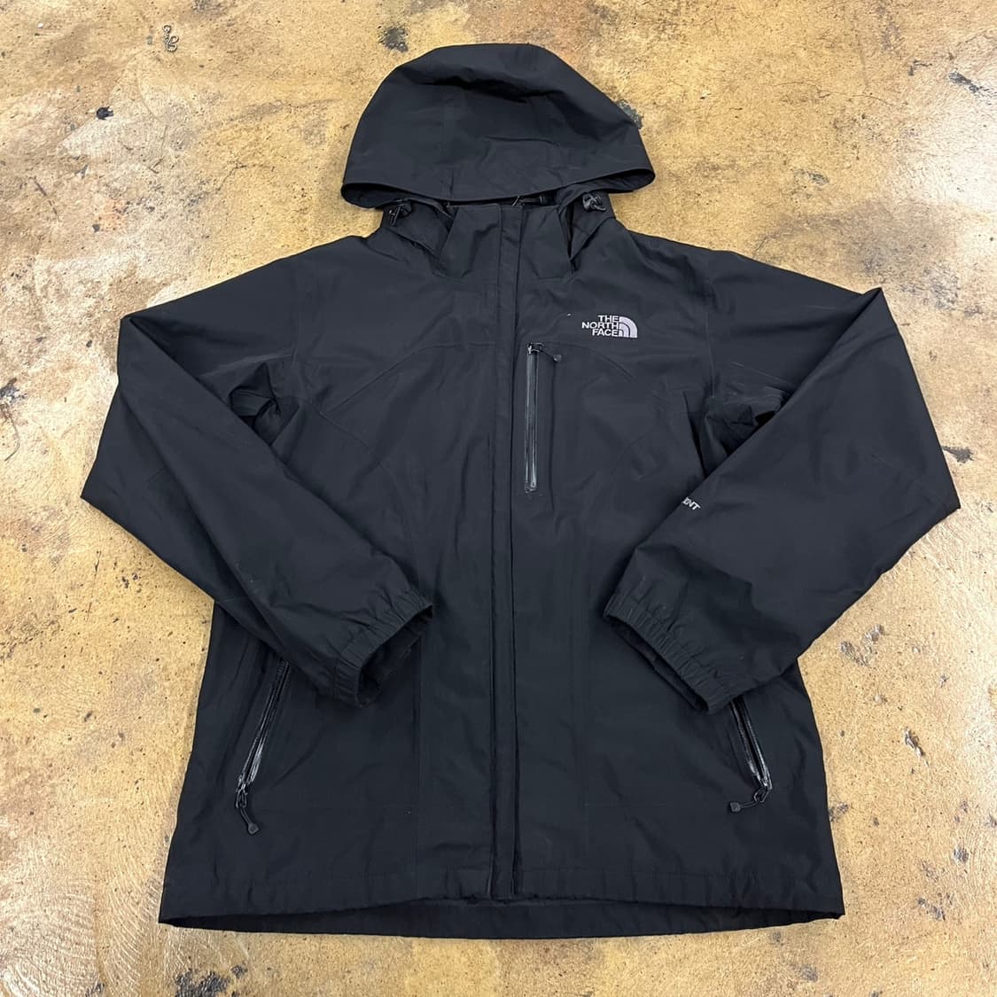 [정품/95] 노스페이스 블랙 바람막이 후드 자켓 b19 상품이미지2