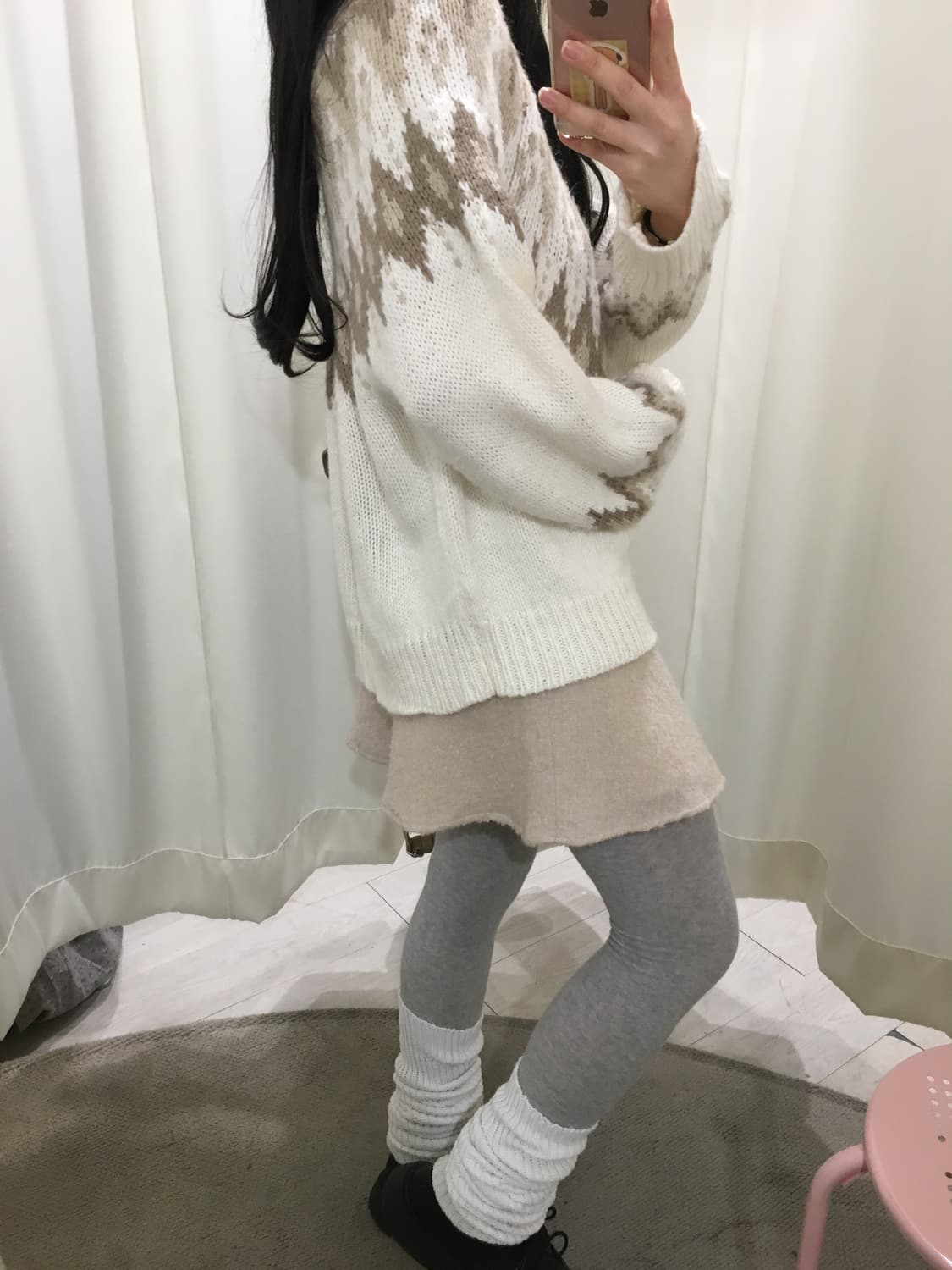 여리핏 노르딕 니트 상품이미지6