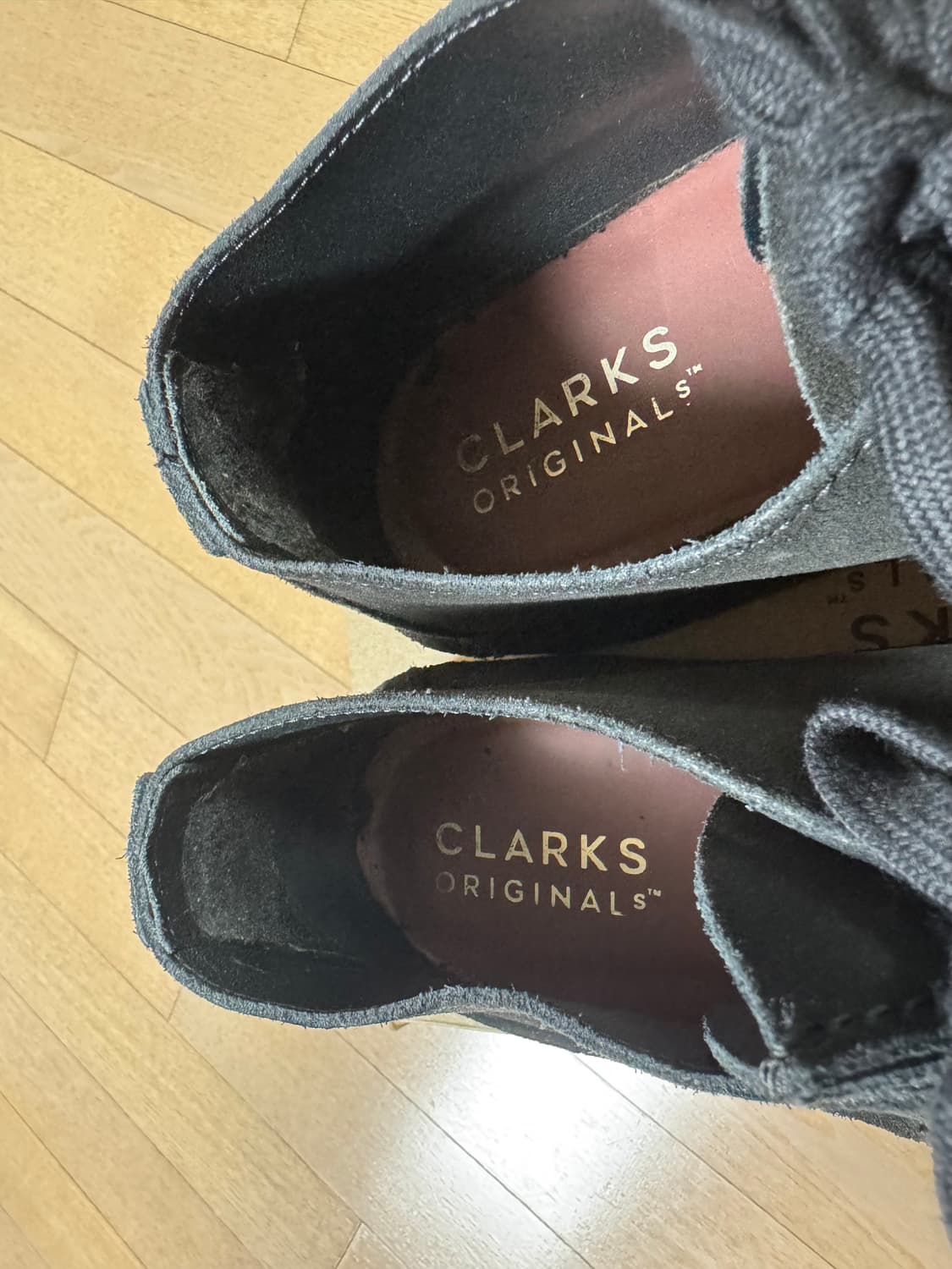 클락스 데저트 트랙 블랙 스웨이드 상품이미지3