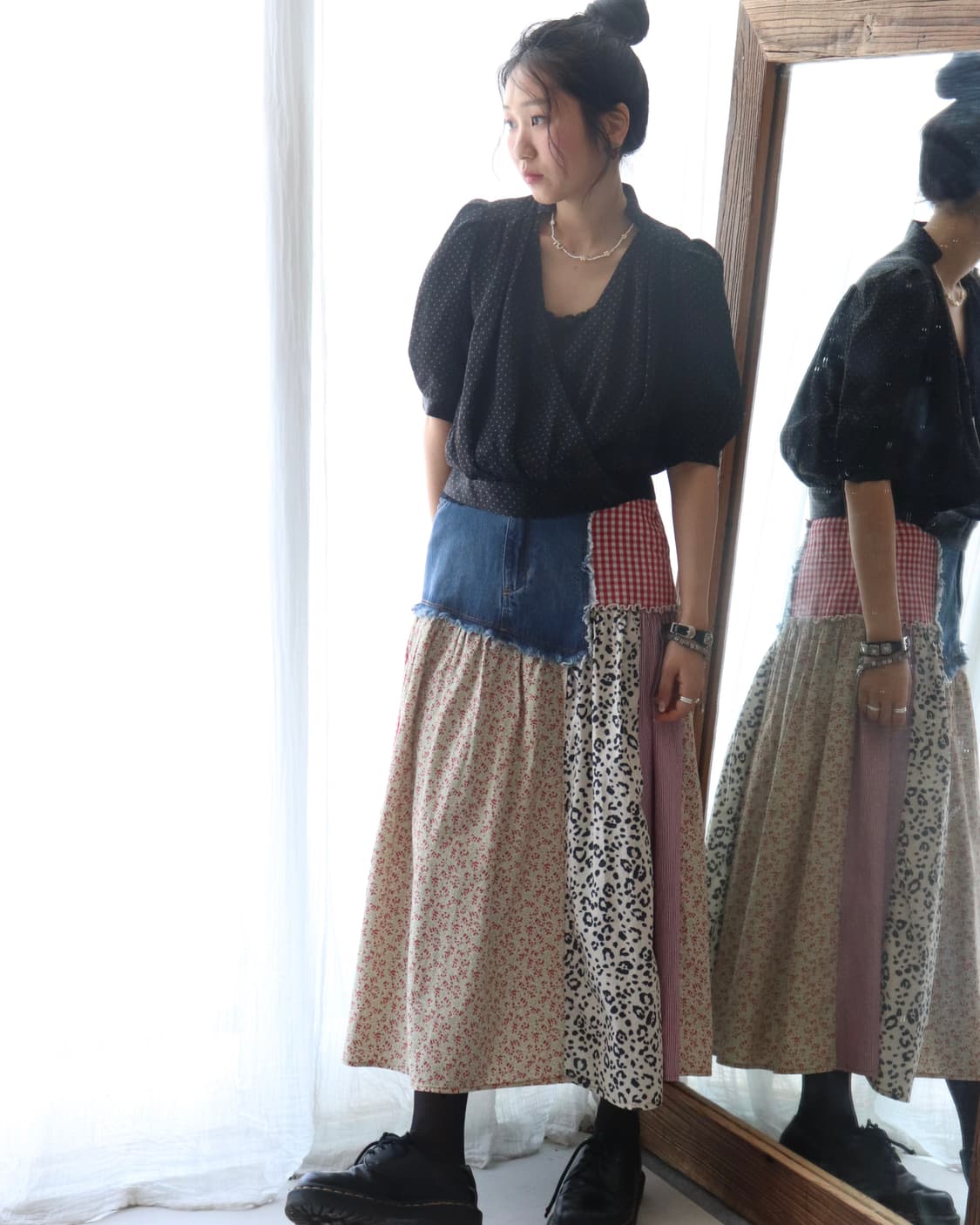 [Hysteric Glamour] Black Star Blouse 상품이미지9