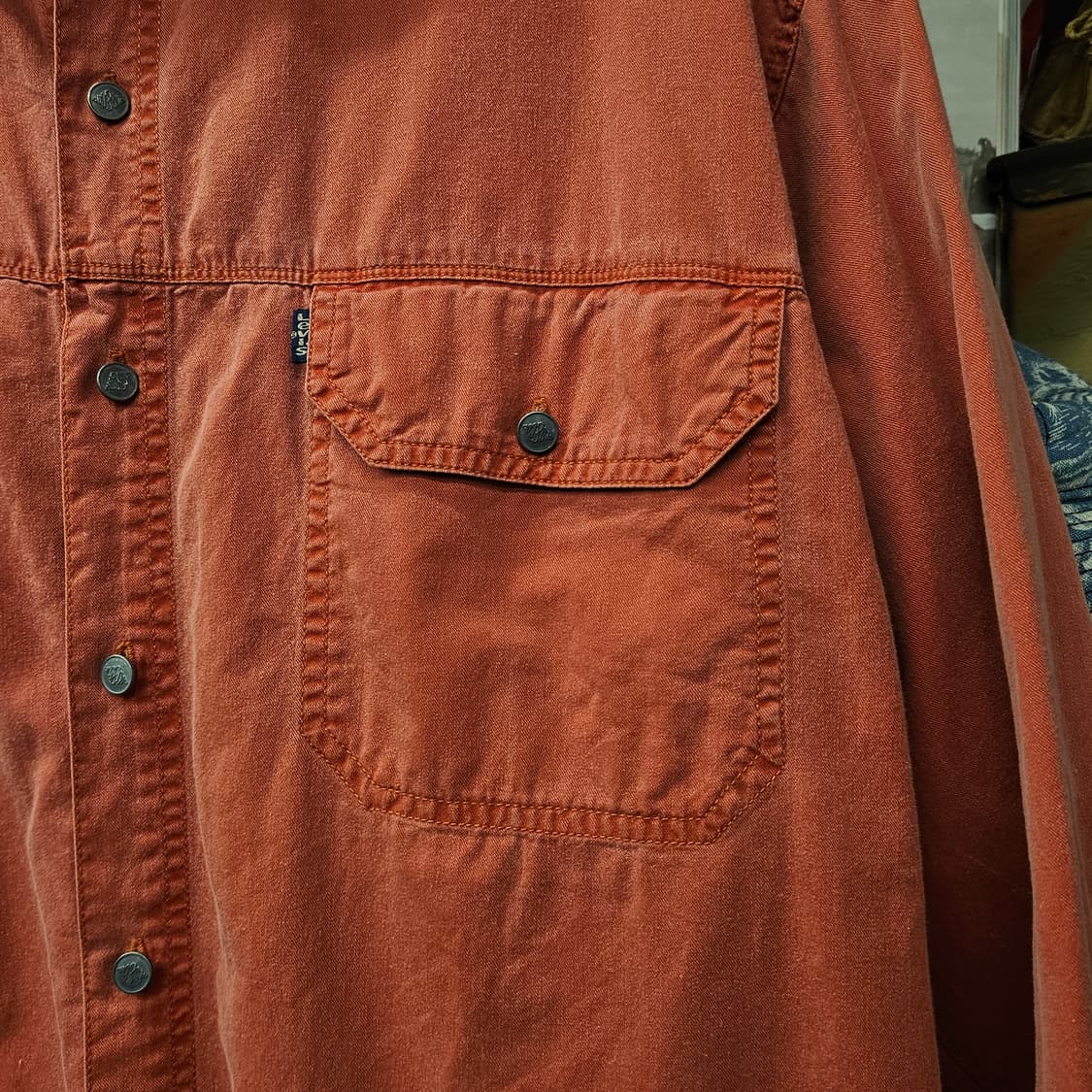 리바이스 블랙택 투포켓 러스티 페이딩 워크 셔츠 N1132 상품이미지3