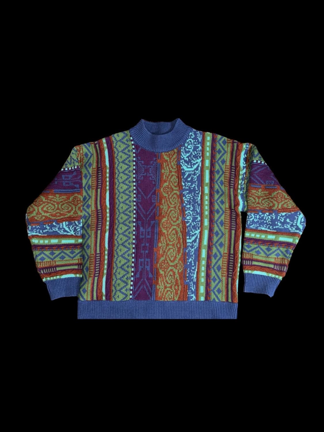 [유쓰배쓰] 울 버티컬 니트 M 상품이미지1