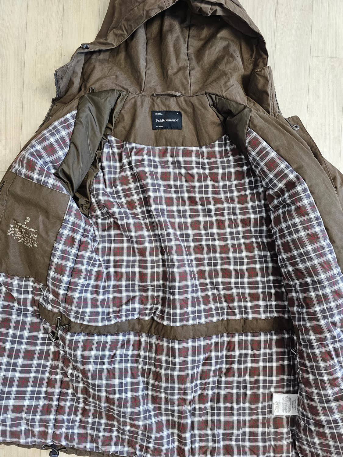 피크퍼포먼스 캔자스 J 패딩 필드 자켓 M 상품이미지7