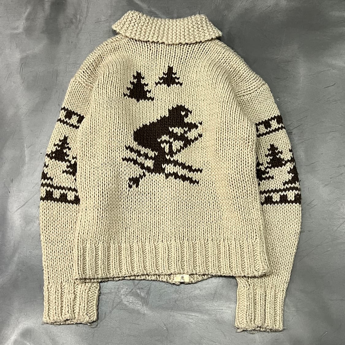  코위찬 니트 집업 y14450 상품이미지2