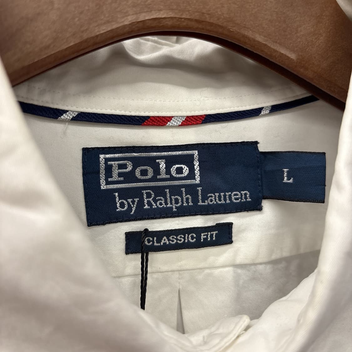 90s 폴로 랄프로렌 클래식핏 골프클럽 크레스트 버튼다운 셔츠 N1091 상품이미지9