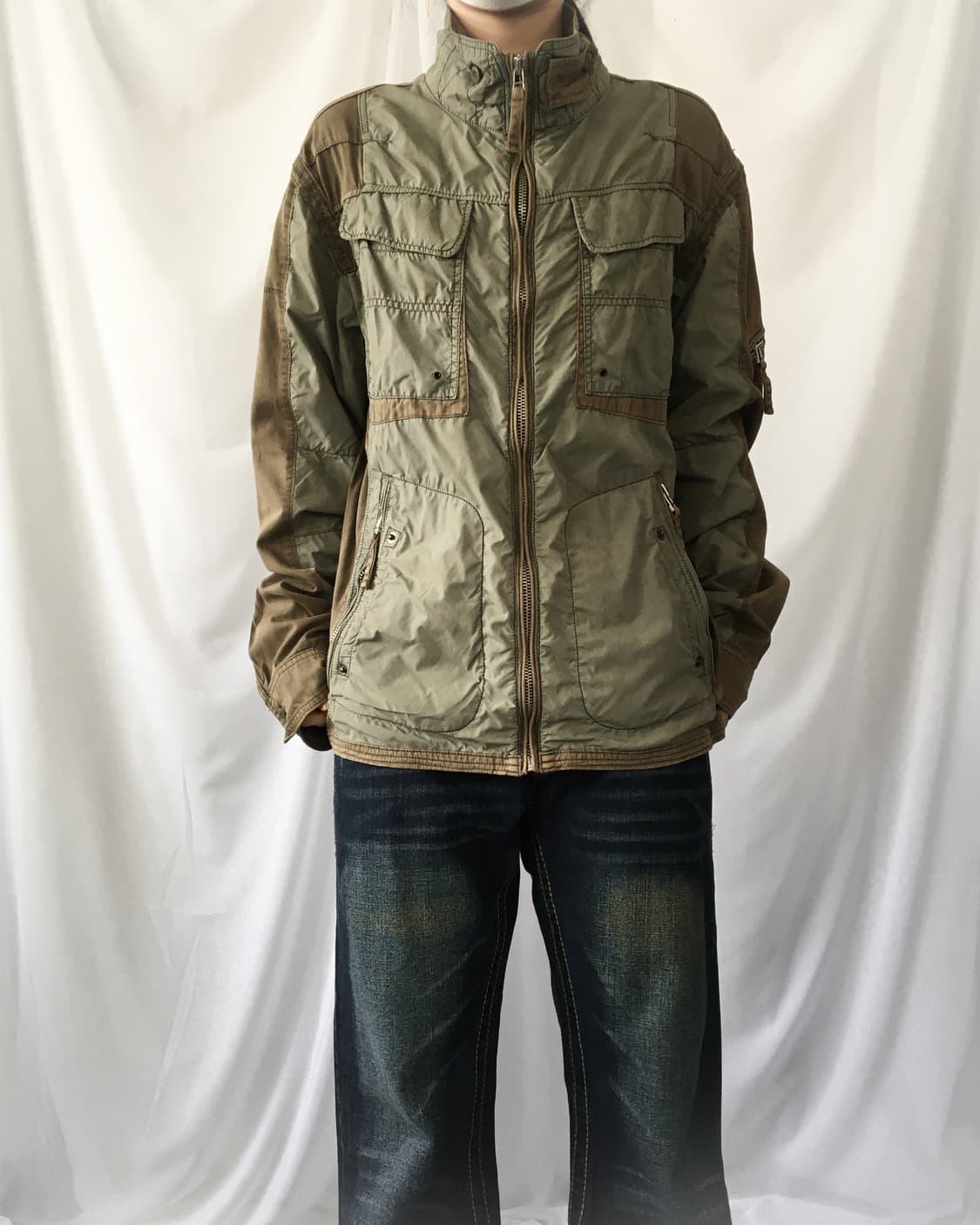 Avirex high neck jacket 상품이미지6