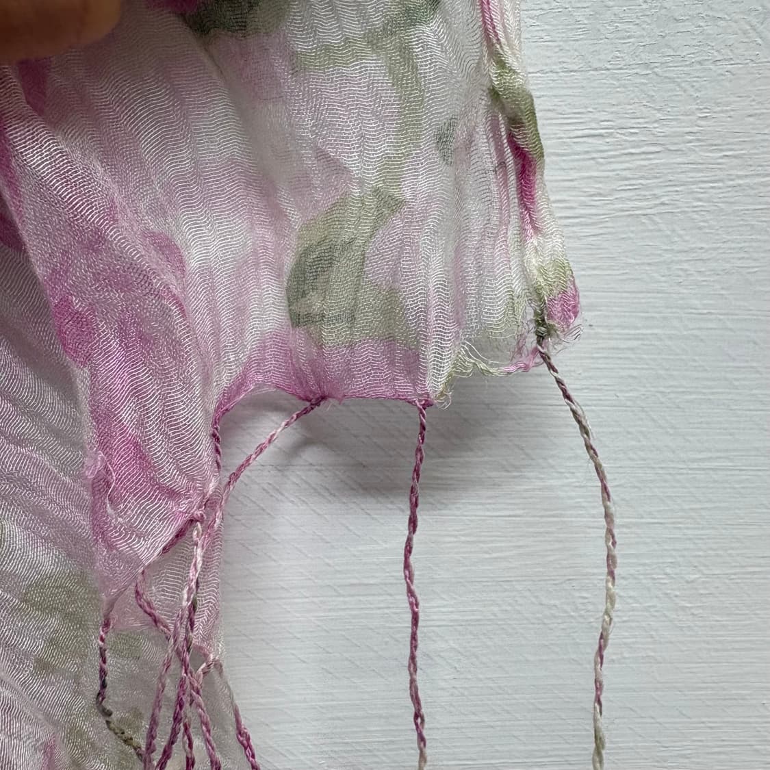 핑크 플라워 페어리 스카프 머플러 JPN  상품이미지5