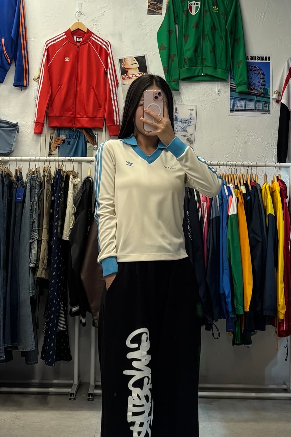 아디다스 x 스포티 앤 리치 롱슬리브 크림 화이트 XS 추천 상품이미지1