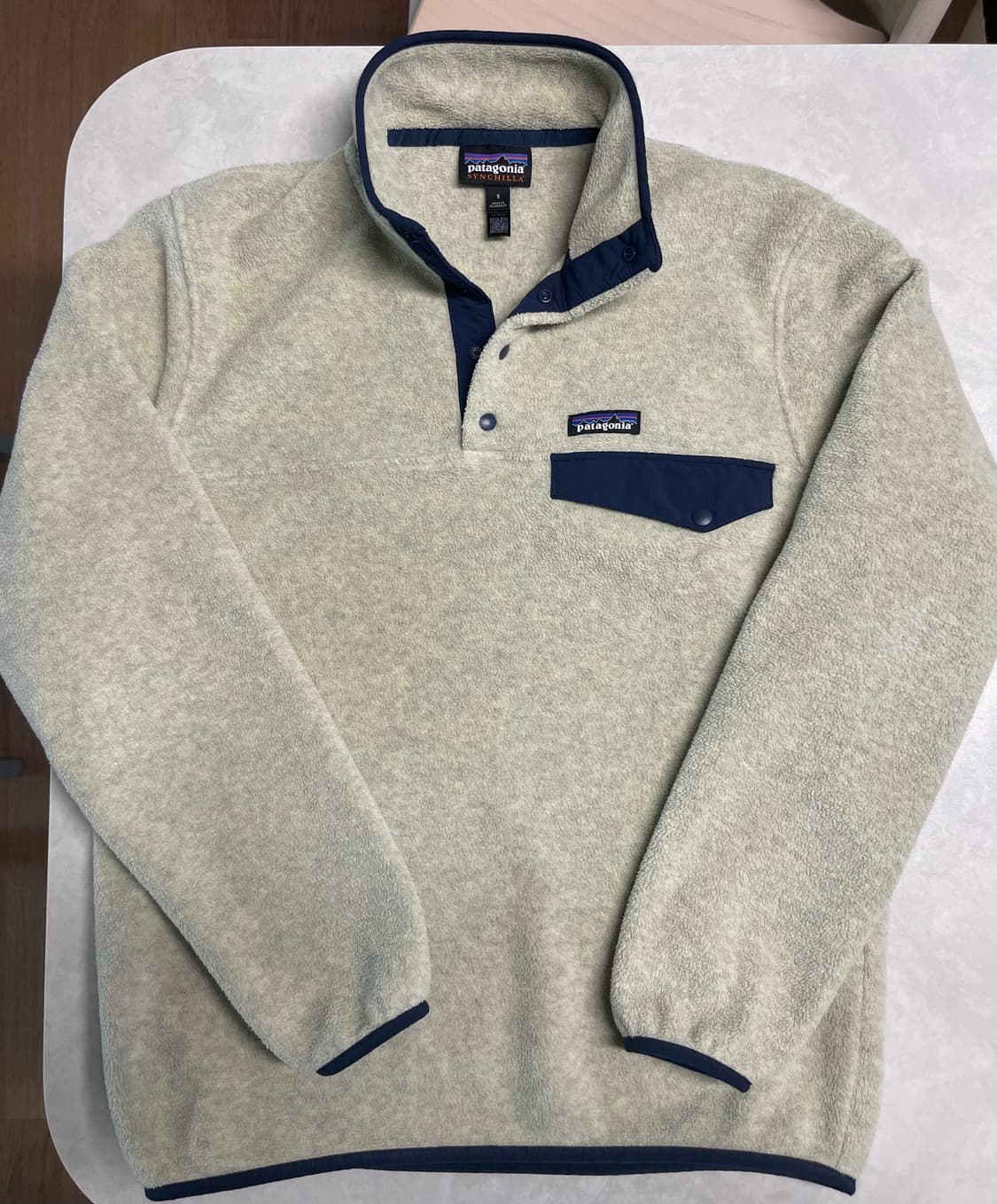 파타고니아 신칠라 오트밀 남성 S 라이트웨이트 상품이미지1
