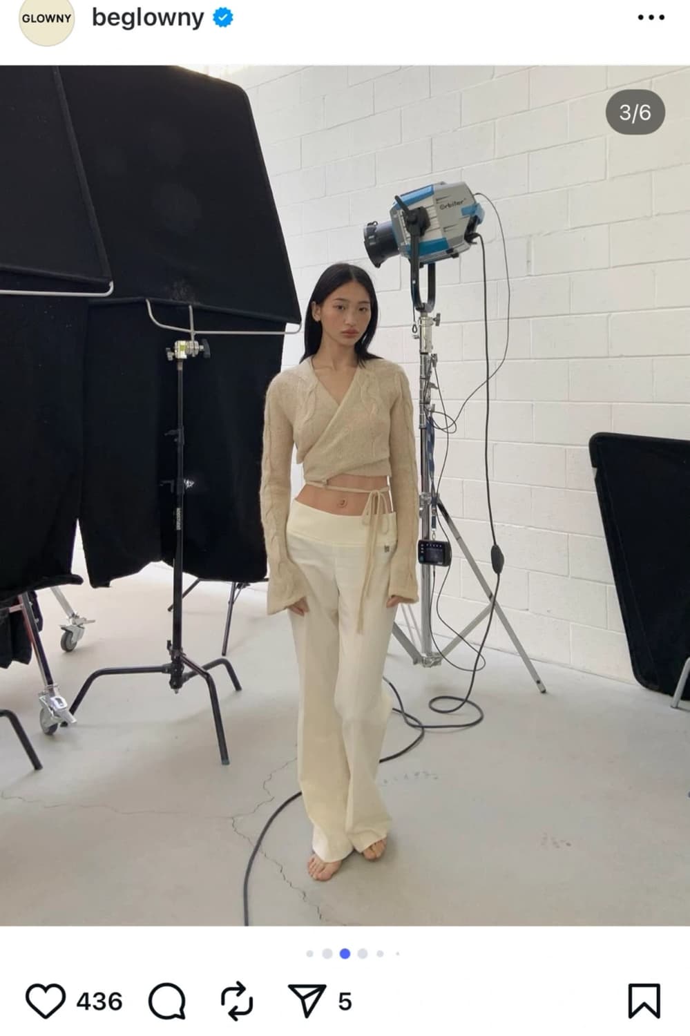 글로니 시몬 니트 가디건 블랙 상품이미지2