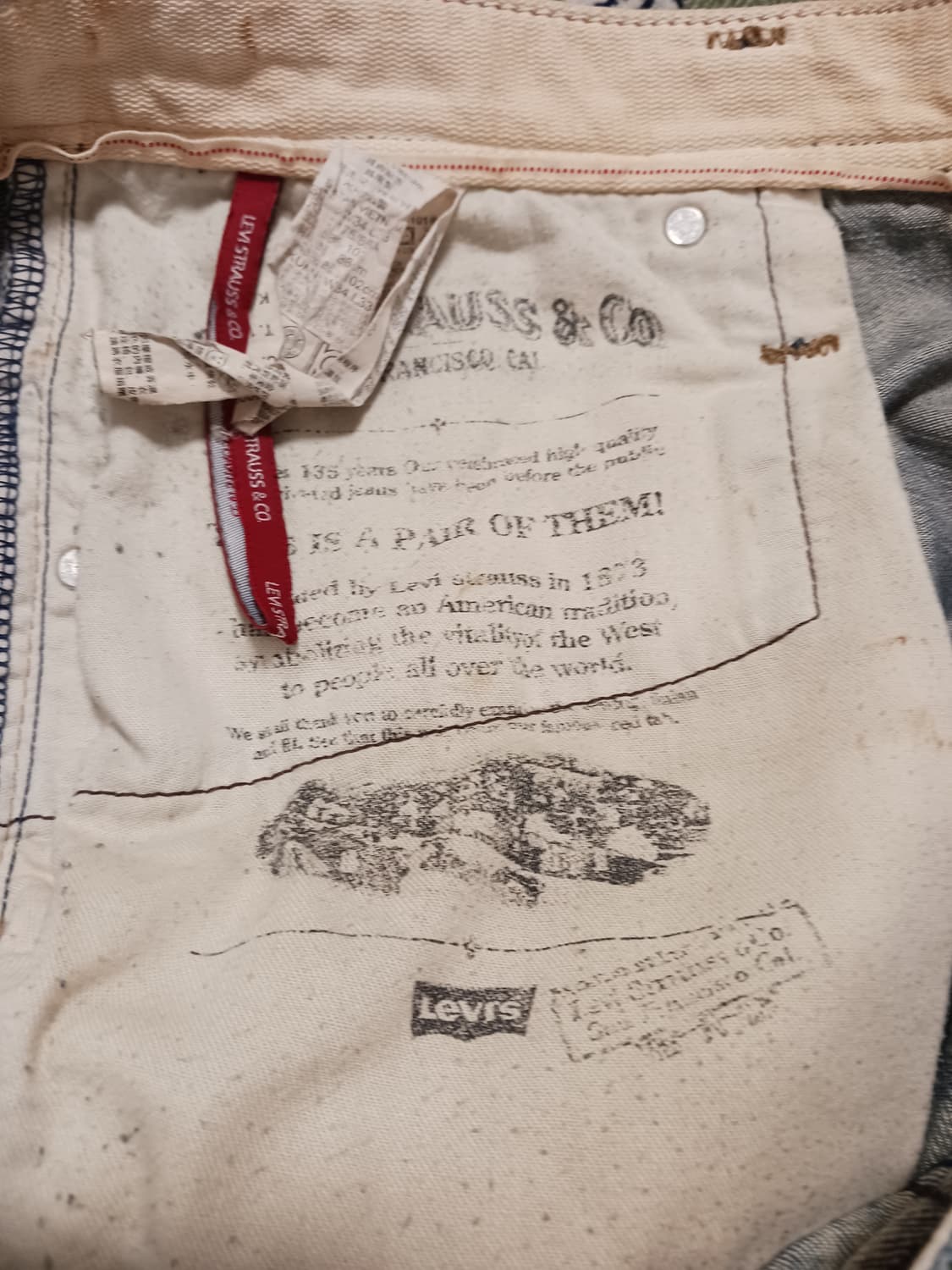 리바이스 511 워싱데님 상품이미지4