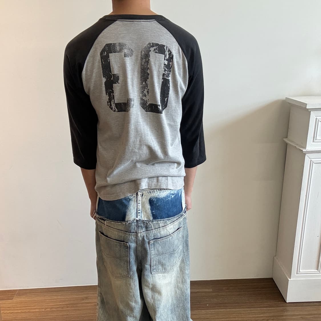 Raglan Printed T-shirt 상품이미지2
