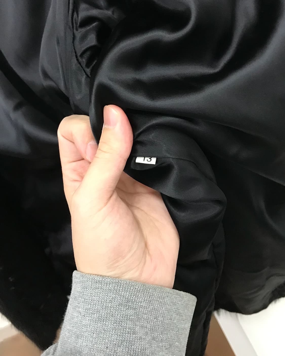 리얼 밍크 퍼 하프 코트 상품이미지4