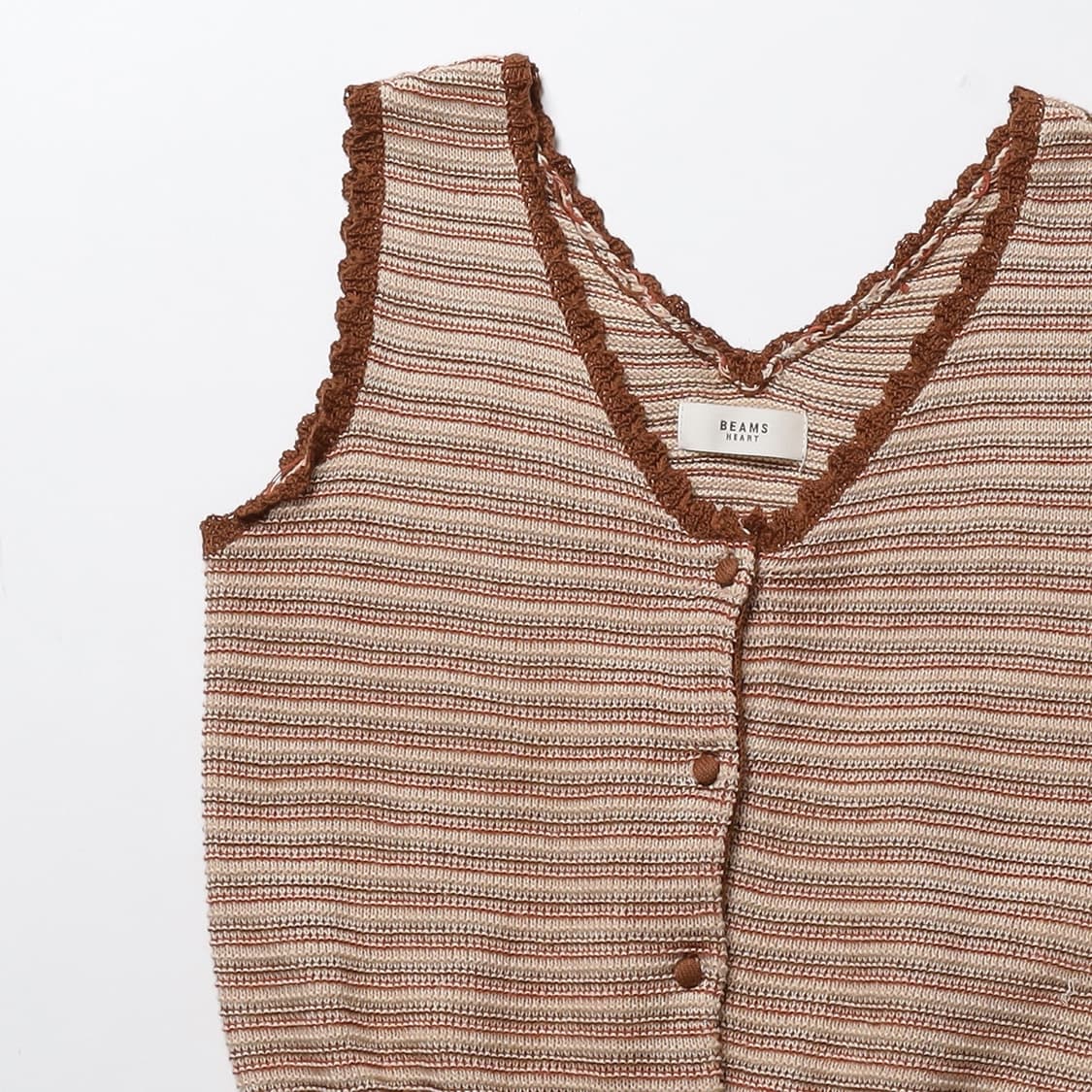 BEAMS 니트 버튼 베스트   상품이미지2