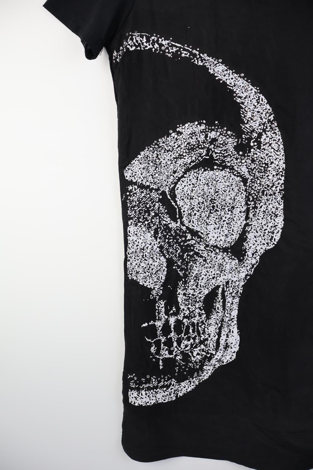 Vintage Skull Cubic Short Sleeve T-Shirt 상품이미지6