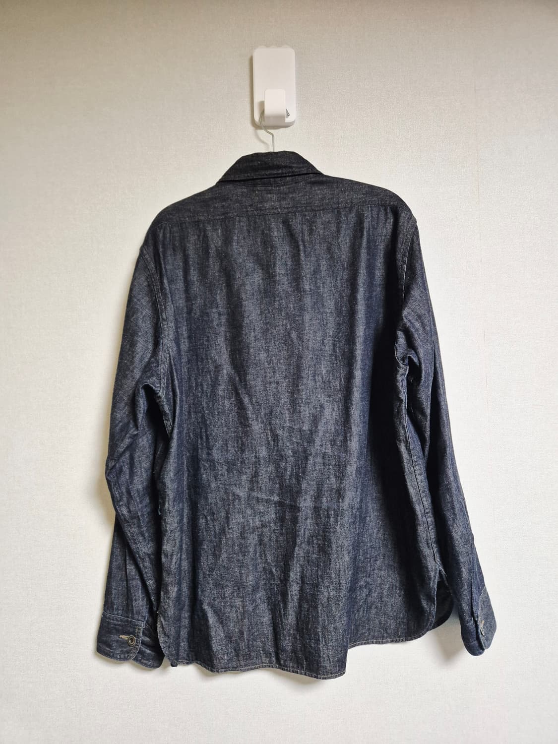 Nigel Cabourn 데님 셔츠 풀오버 상품이미지5