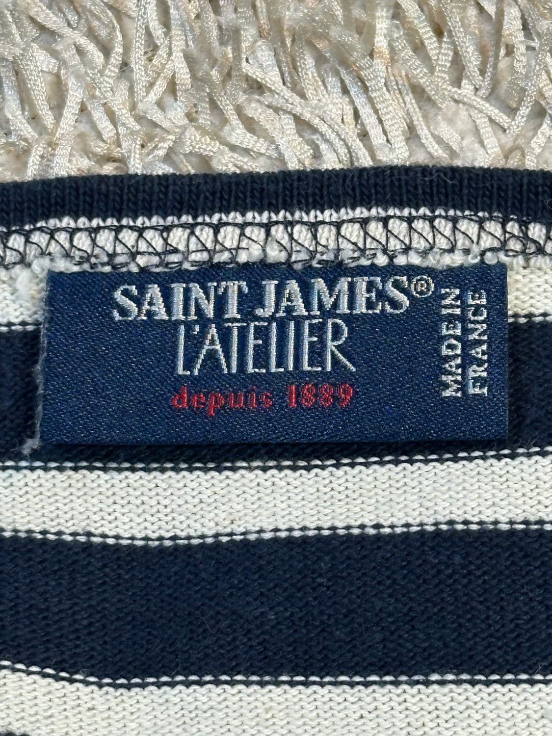 세인트제임스 SAINT JAMES 길도 스트라이프 긴팔 티셔츠 상품이미지4