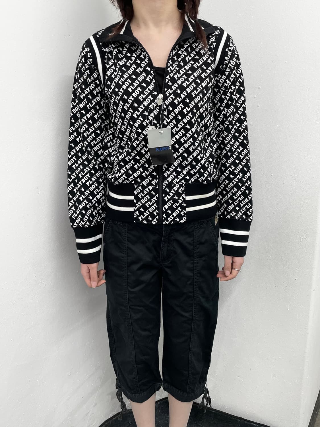 플레이보이 모노그램 풀 집업 상품이미지5