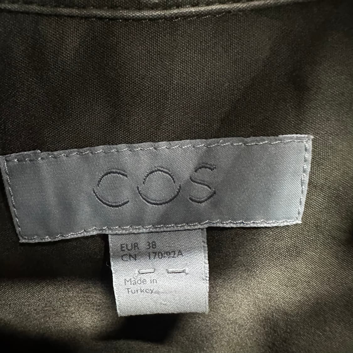 90 COS 코스 남자 히든버튼 셔츠 상품이미지3