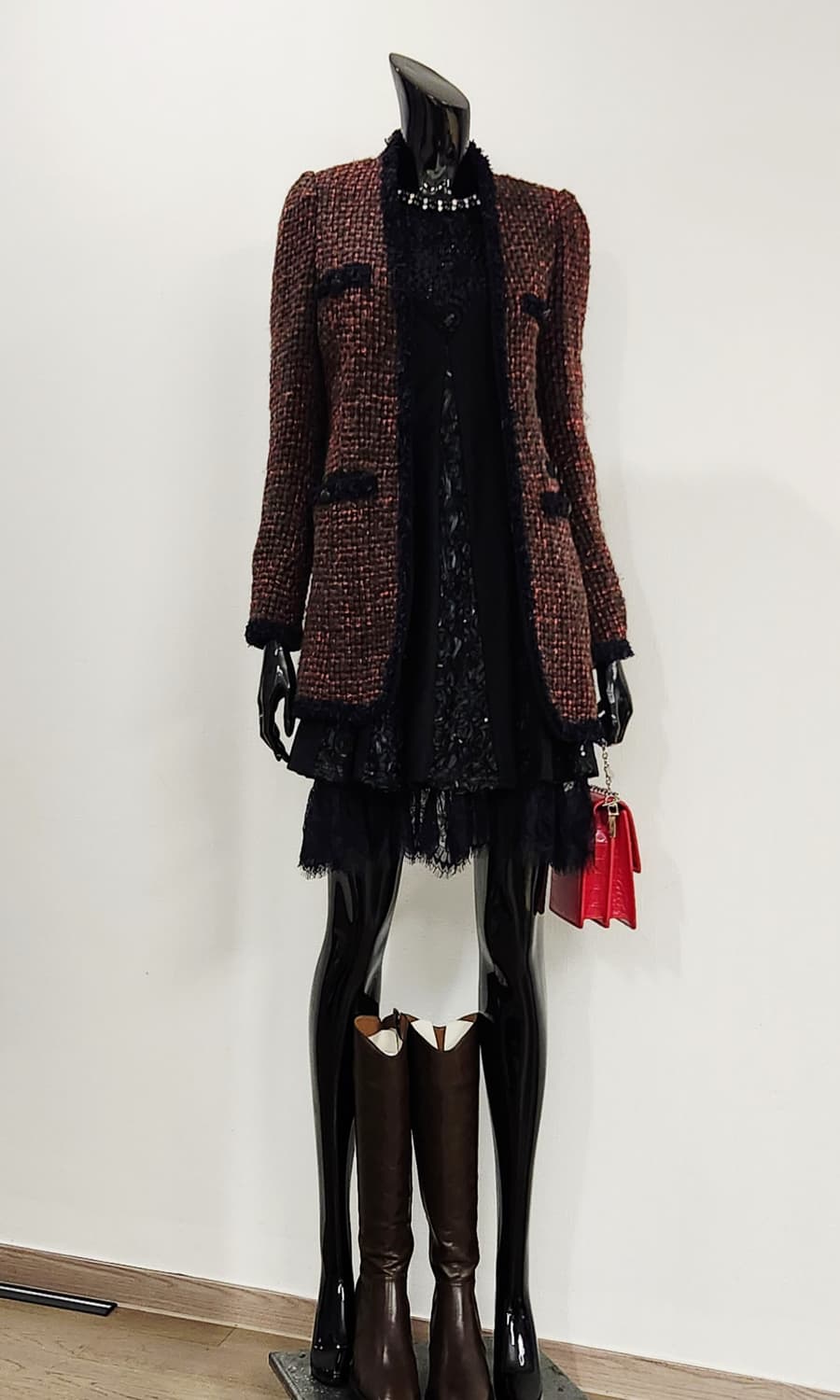 베네통 트위드 자켓 상품이미지2