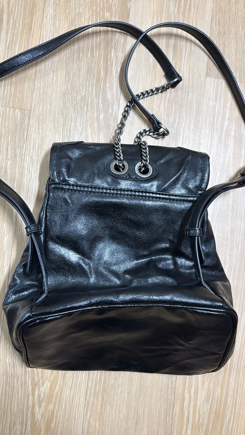 자라 블랙 체인 백팩 상품이미지2