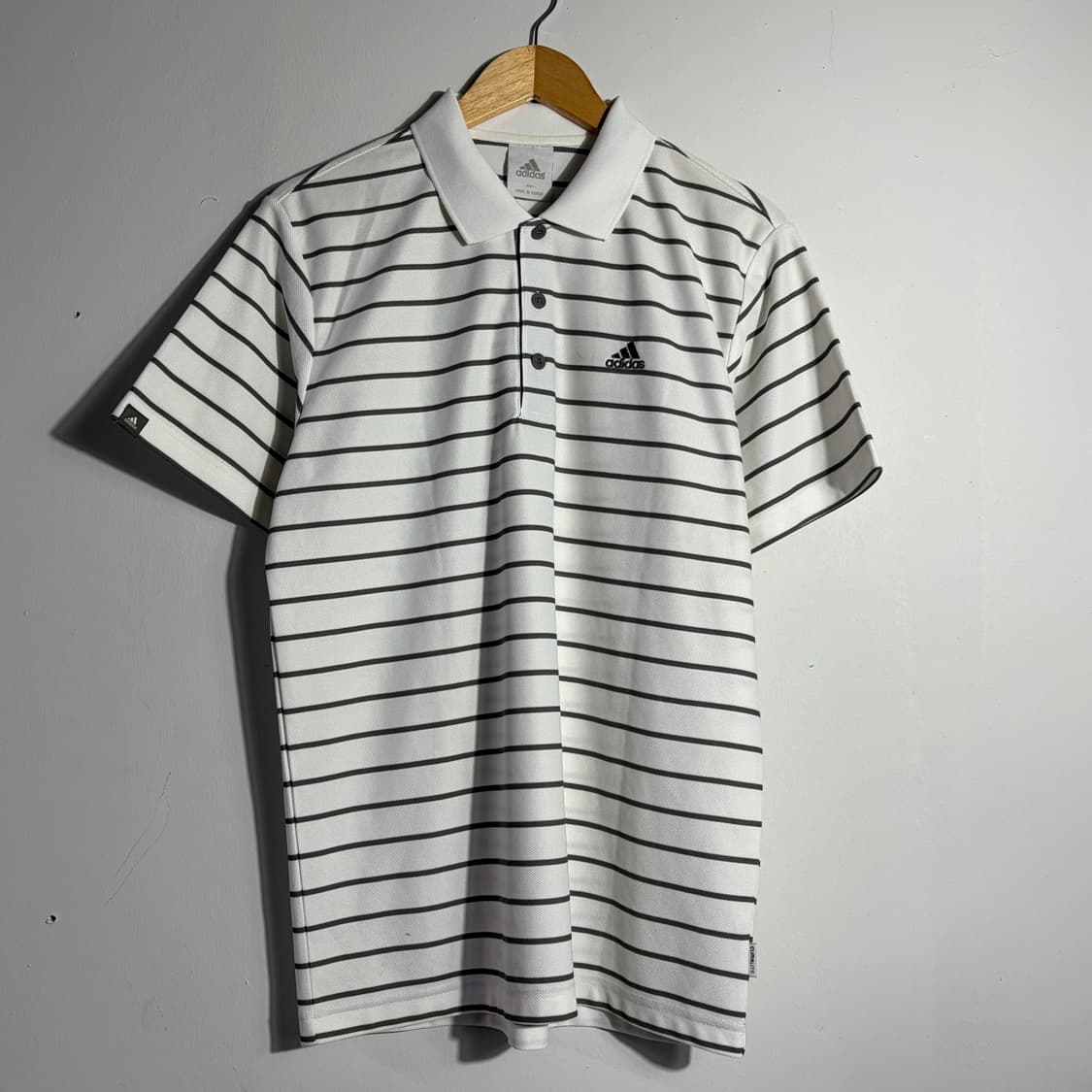 아디다스 스트라이프 반팔 카라티 (무료배송) 상품이미지1