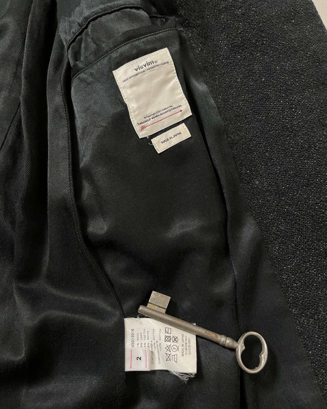 비즈빔 19aw galen wool jacket 갈렌 코트 visvim 상품이미지5