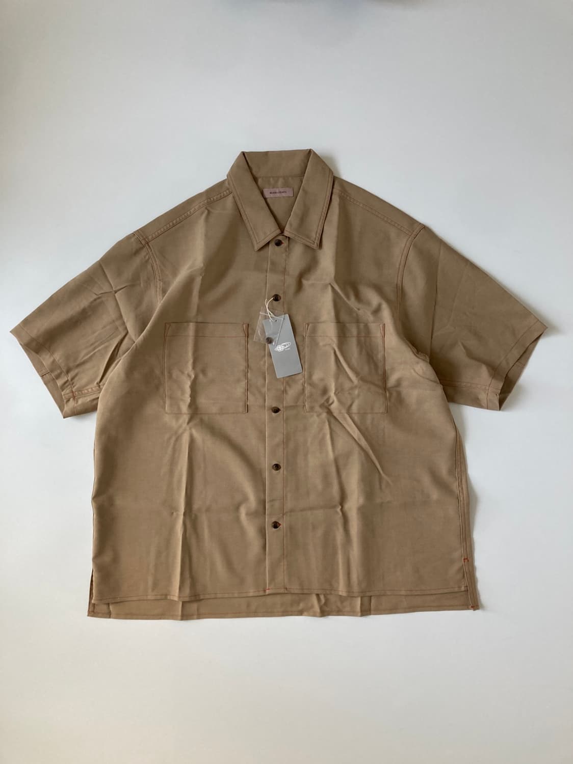 BEAMS LIGHTS  Shirt Beige 상품이미지2