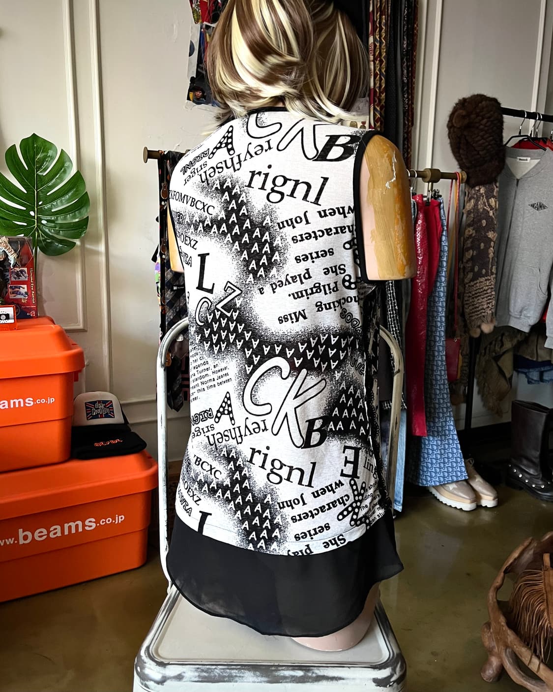 Jpn Vintage Studs Pocket Punk Sleeveless 상품이미지3