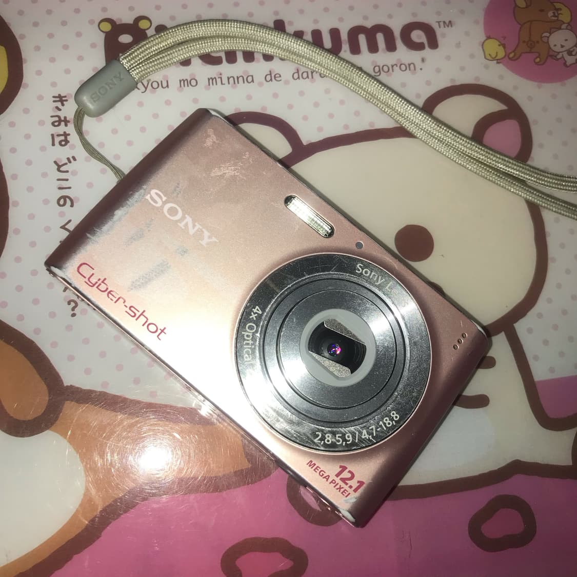 소니 디카 사이버샷 고전 디카 카메라 딸기우유 핑크 디카 dsc w510 상품이미지4