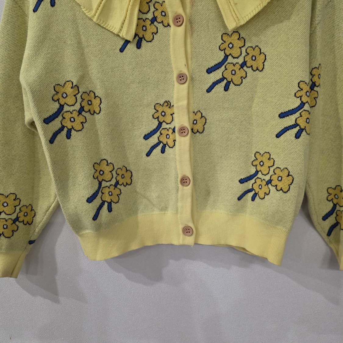 리미떼두두 꽃무늬 가디건 2XL 상품이미지2