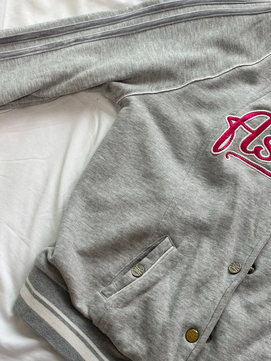 MLB 빈티지 여성 스타큐빅 점퍼 야구자켓 상품이미지5