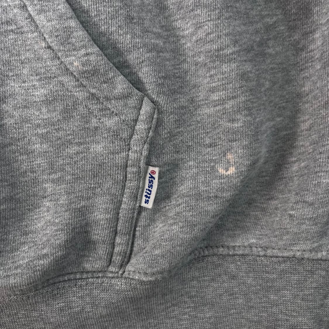 105 스투시 80s 센터로고 박스 후드티 상품이미지5