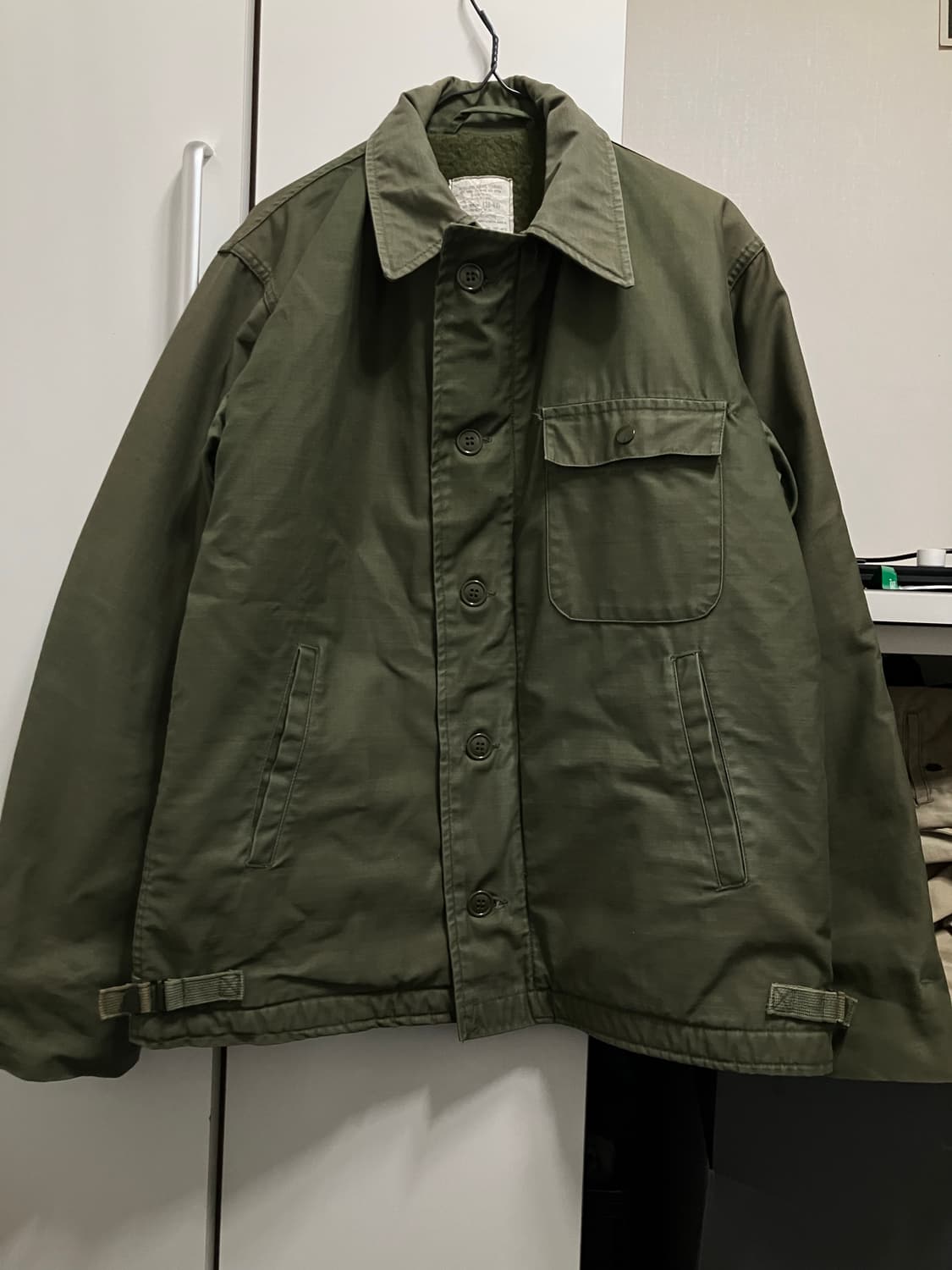 80s 미해군 A-2 덱자켓 상품이미지1